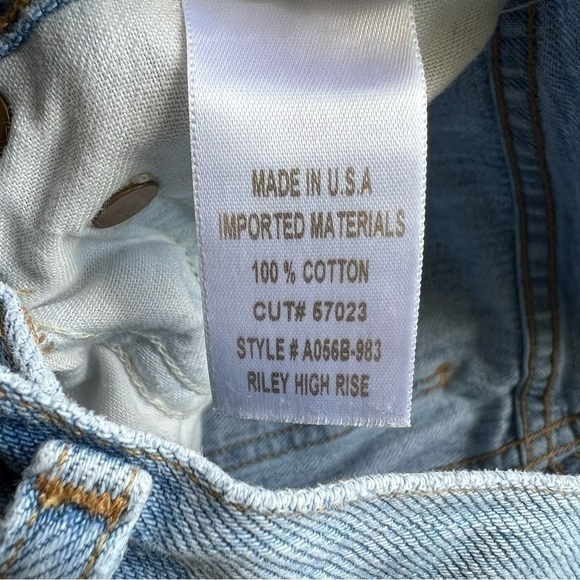 AGOLDE Riley High Rise Straight Crop in Shatter - Picture 6 of 10